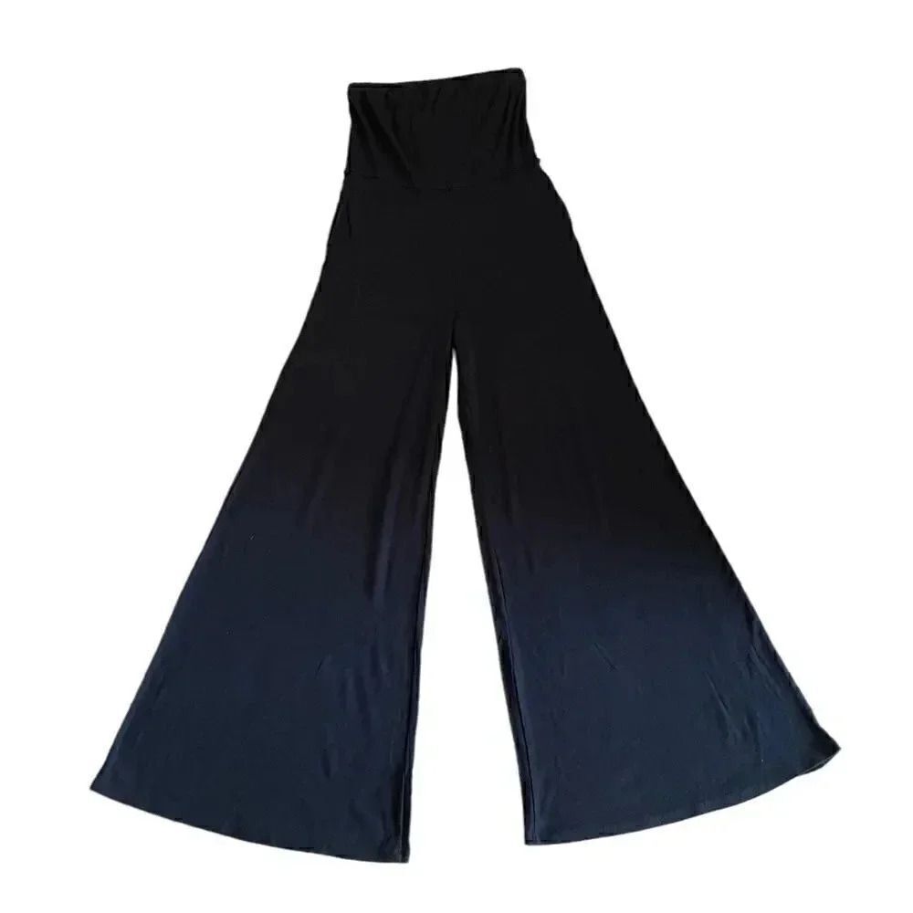 GO COUTURE  BLACK WIDE LEG Y2K VINTAGE EDITION WOMENS SZ L Y2K